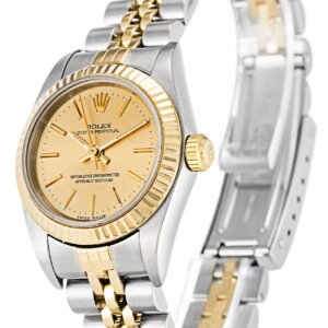 Rolex Oyster Perpetual Lady 24 mm Cadran doré 76193