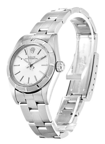 Rolex Oyster Perpetual Lady 26mm Silver Dial 67230 photo review