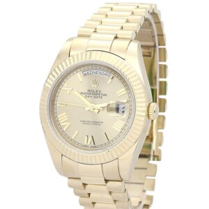 Rolex Day-Date II 40mm Gold Dial 218238