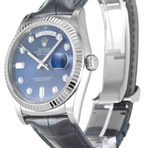 Rolex Day-Date 36mm Blue Dial 118139