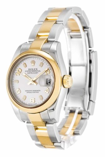 Rolex Lady-Datejust 26mm White Dial 179163 photo review