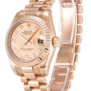 Rolex Lady-Datejust 26 mm Perlmutt – Goldstaub-Zifferblatt 179175F