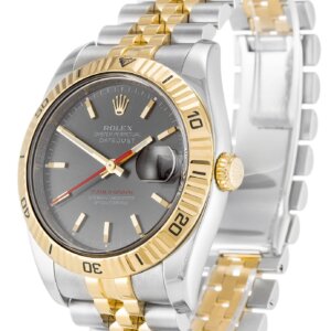 Rolex Datejust Turn-O-Graph 36mm Grey Dial 116263