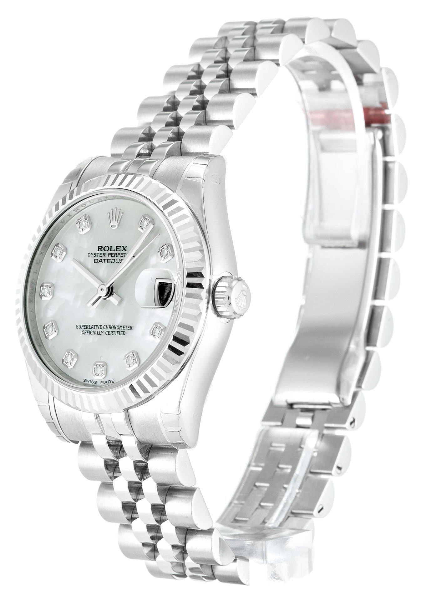 Rolex Lady-Datejust 31mm Mother of Pearl – White Dial 178274