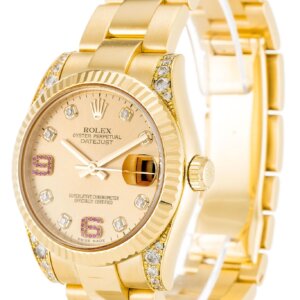 Rolex Datejust Mid-Size 31mm Champagner Zifferblatt 178238