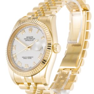 Rolex Datejust 36mm White Dial 116238