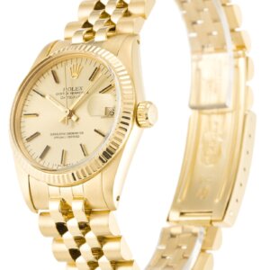 Rolex Datejust Mid-Size 30mm Champagne Dial 6827
