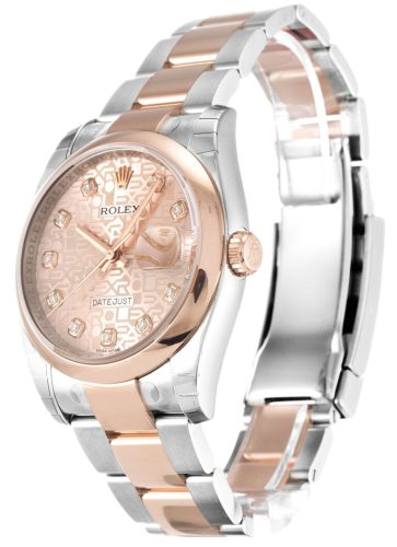 Rolex Datejust 36mm Rose Dial 116201 photo review