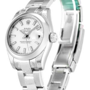 Rolex Lady-Datejust 26mm Cadran blanc 179160
