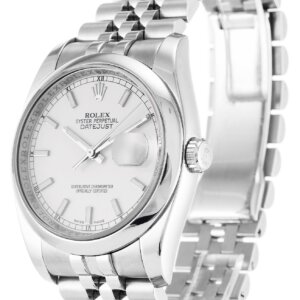 Rolex Datejust 36mm White Dial 116200
