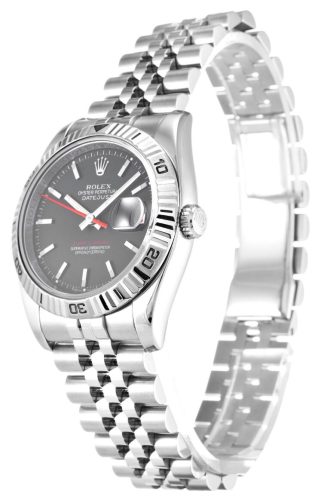 Rolex Datejust Turn-O-Graph 36mm Grey Dial 116264 photo review