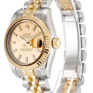 Rolex Lady-Datejust 26mm Champagne Dial 179173-3