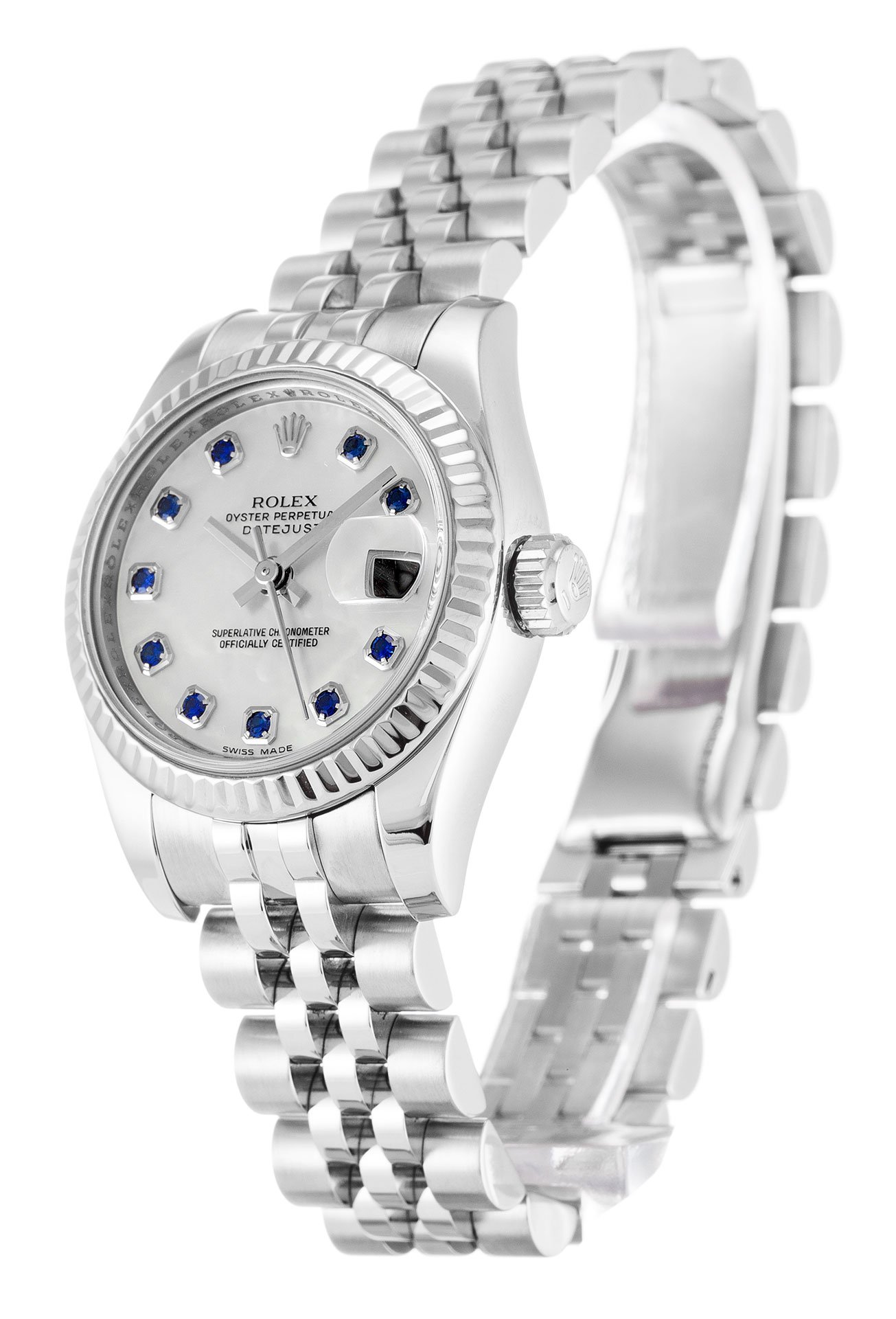 Rolex Lady-Datejust 26mm Mother Of Pearl – White Dial 179174