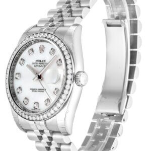 Rolex Datejust 36mm Mother of Pearl – White Dial 116244