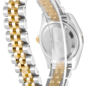 Rolex Lady-Datejust 26 mm Champagnerfarbenes Zifferblatt 179173-2