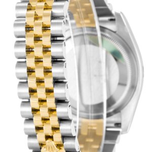 Rolex Datejust 36mm Silver Floral Dial 116203