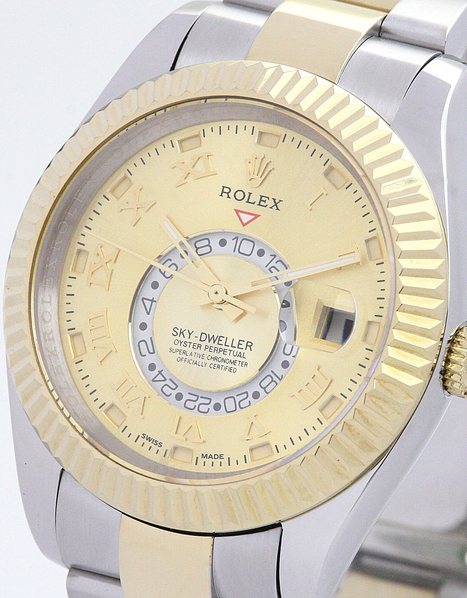 Rolex Sky-Dweller 42mm Cadran Or 326938-2