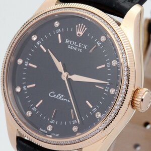 Rolex Cellini 39.5mm Black Dial 5310-2