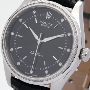 Rolex Cellini 39.5mm Black Dial 5310