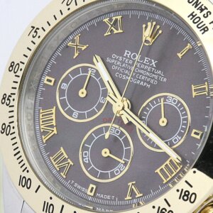 Rolex Daytona 40 mm Dunkelbraunes Zifferblatt 116523