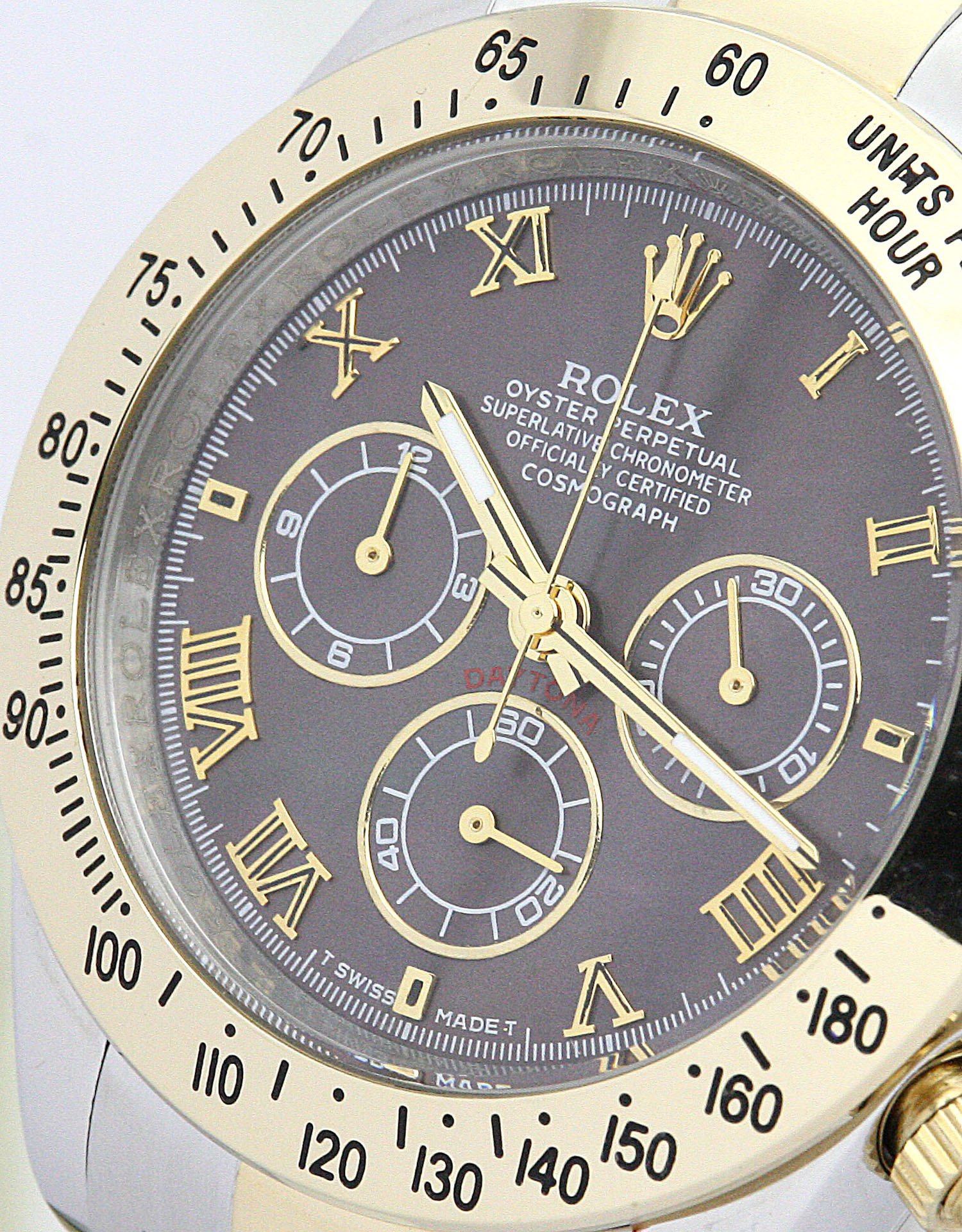 Rolex Daytona 40 mm Dunkelbraunes Zifferblatt 116523