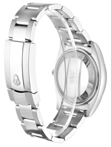 Rolex Oyster Perpetual Date 34mm Silver Dial 115210 photo review