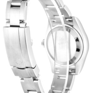 Rolex Oyster Perpetual Lady 26 mm zwarte wijzerplaat 176200
