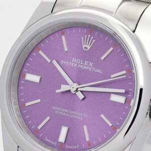 Rolex Oyster Perpetual Lady 31mm Purple Dial 177200