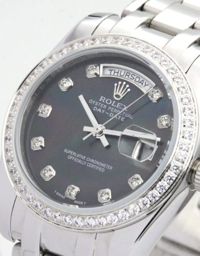 Rolex Day-Date 36mm Black Dial 118346 photo review