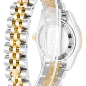 Rolex Lady-Datejust 26 mm Champagnerfarbenes Zifferblatt 179313-2