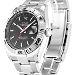 Rolex Datejust Turn-O-Graph 36mm Grey Dial 116264-2