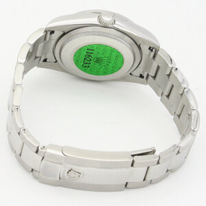 Rolex Oyster Perpetual Lady 31 mm mit blauem Zifferblatt 177200