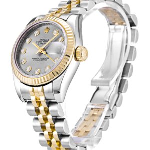 Rolex Lady-Datejust 26mm Silver Dial 179173