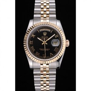 Superclone Rolex Day-Date 36mm Black Dial SRL78