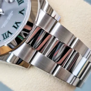 Superclone Rolex Datejust 41mm Rhodium Dial 126300 “Wimbledon” Oyster
