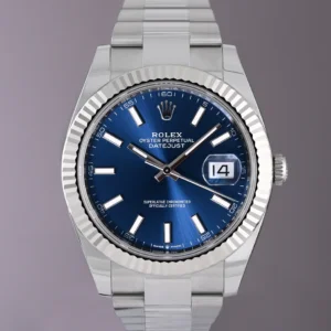 Rolex Datejust 41mm Blue Dial 126334 Oyster
