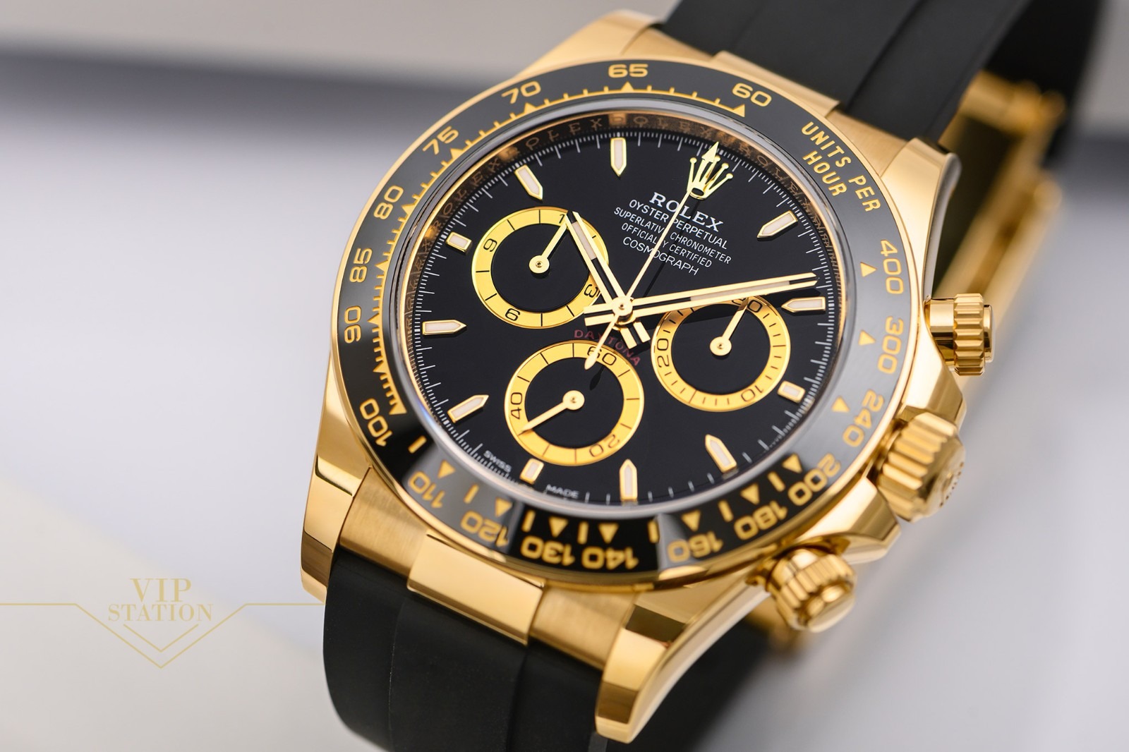 Superclone Rolex Daytona 40 mm Black Dial 126518LN