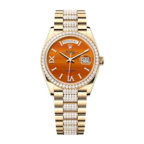 Superclone Rolex Day-Date 36 mm Carnelian Dial 228348RBR photo review