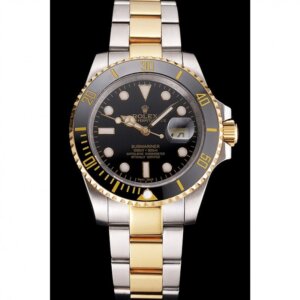 Superclone Rolex Submariner 41mm schwarzes Zifferblatt PR16233BG