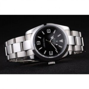 Rolex Explorer 36 mm schwarzes Zifferblatt 98087