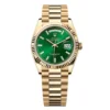 Rolex Day-Date II 36mm Groene Wijzerplaat 128238