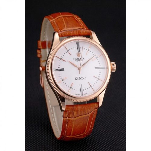 Superclone Rolex Cellini 38mm White Dial REP016795 photo review