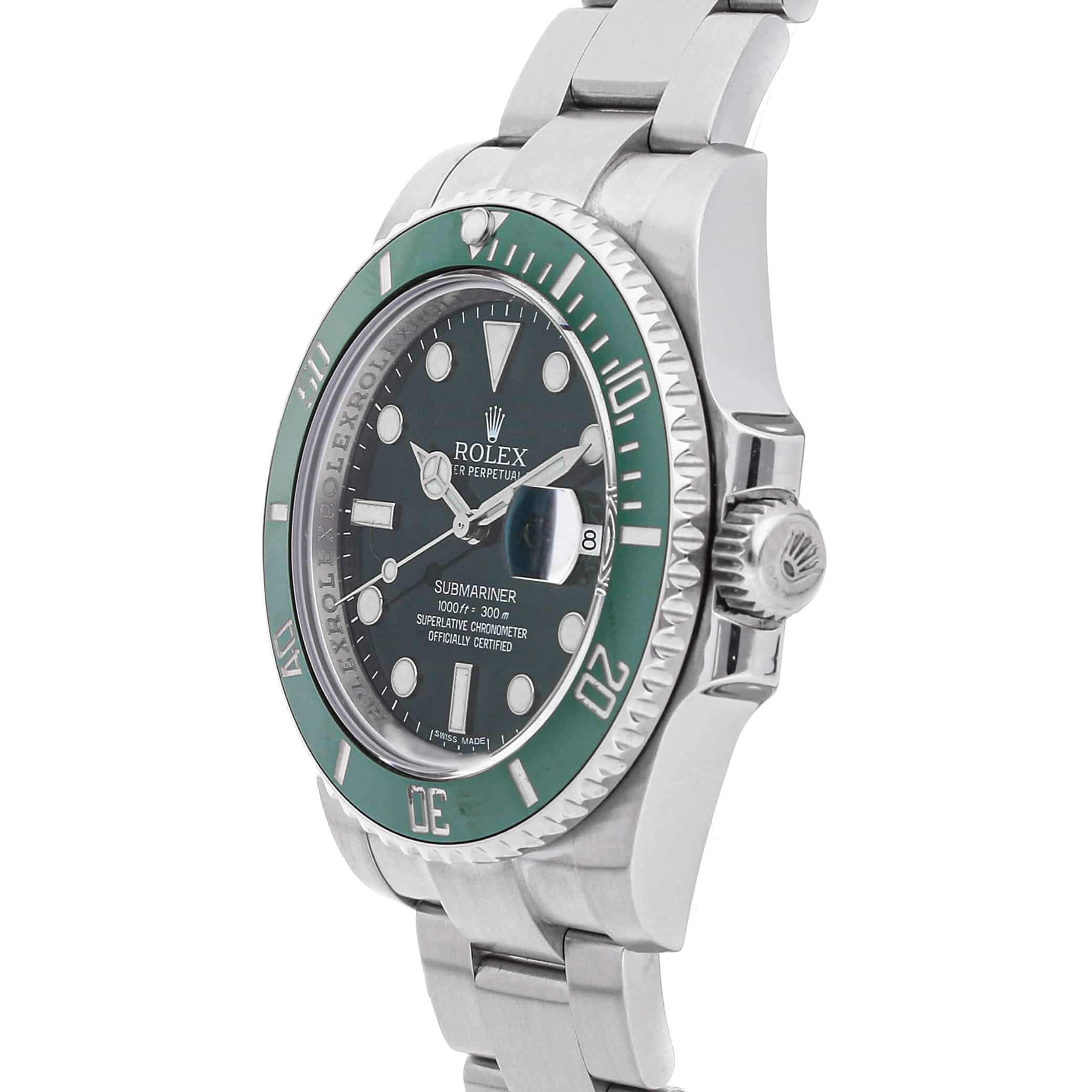 Superclone Rolex Submariner 40mm Green Dial 116610LV “Hulk”