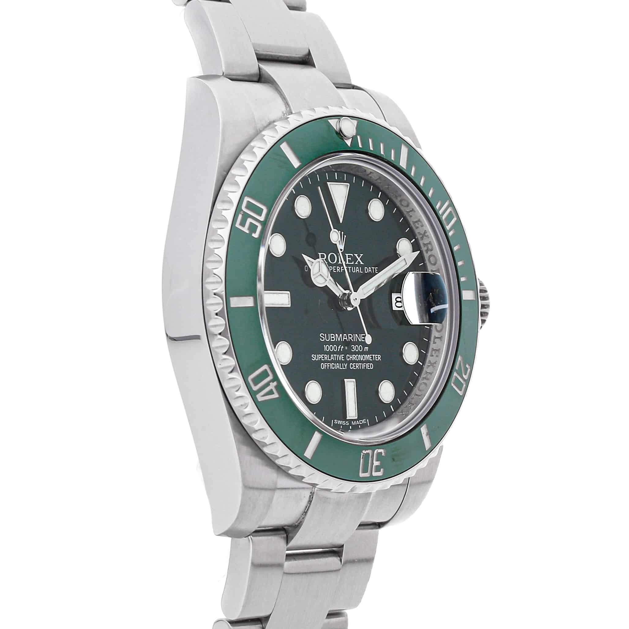 Superclone Rolex Submariner 40mm Green Dial 116610LV “Hulk”