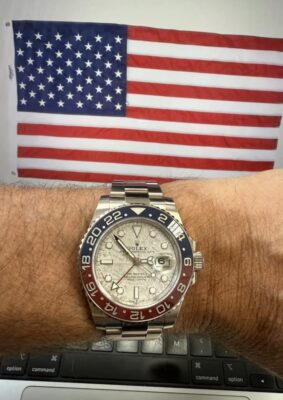 Rolex GMT-Master II 40mm Meteorite Dial 126719BLRO “Superman” photo review
