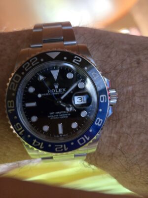 Superclone Rolex GMT-Master II 40mm Black Dial 116710BLNR “Batman” photo review