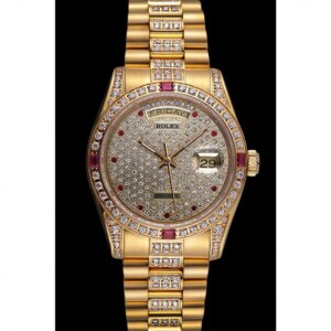 Superclone Rolex Day-Date 37mm Diamond Dial 621614