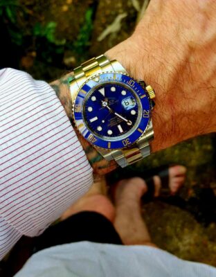 Rolex Submariner 40mm Blue Dial 116618LB photo review