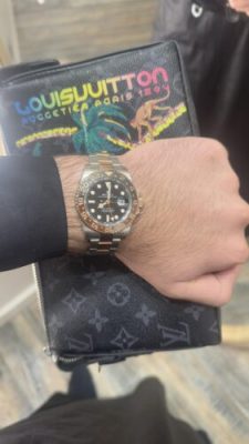 Superclone Rolex GMT-Master II 40mm Black Dial 126711CHNR Root Beer photo review