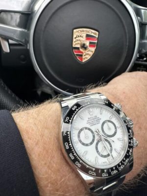Superclone Rolex Daytona 40 mm Black Dial 126500LN “Godzilla” photo review